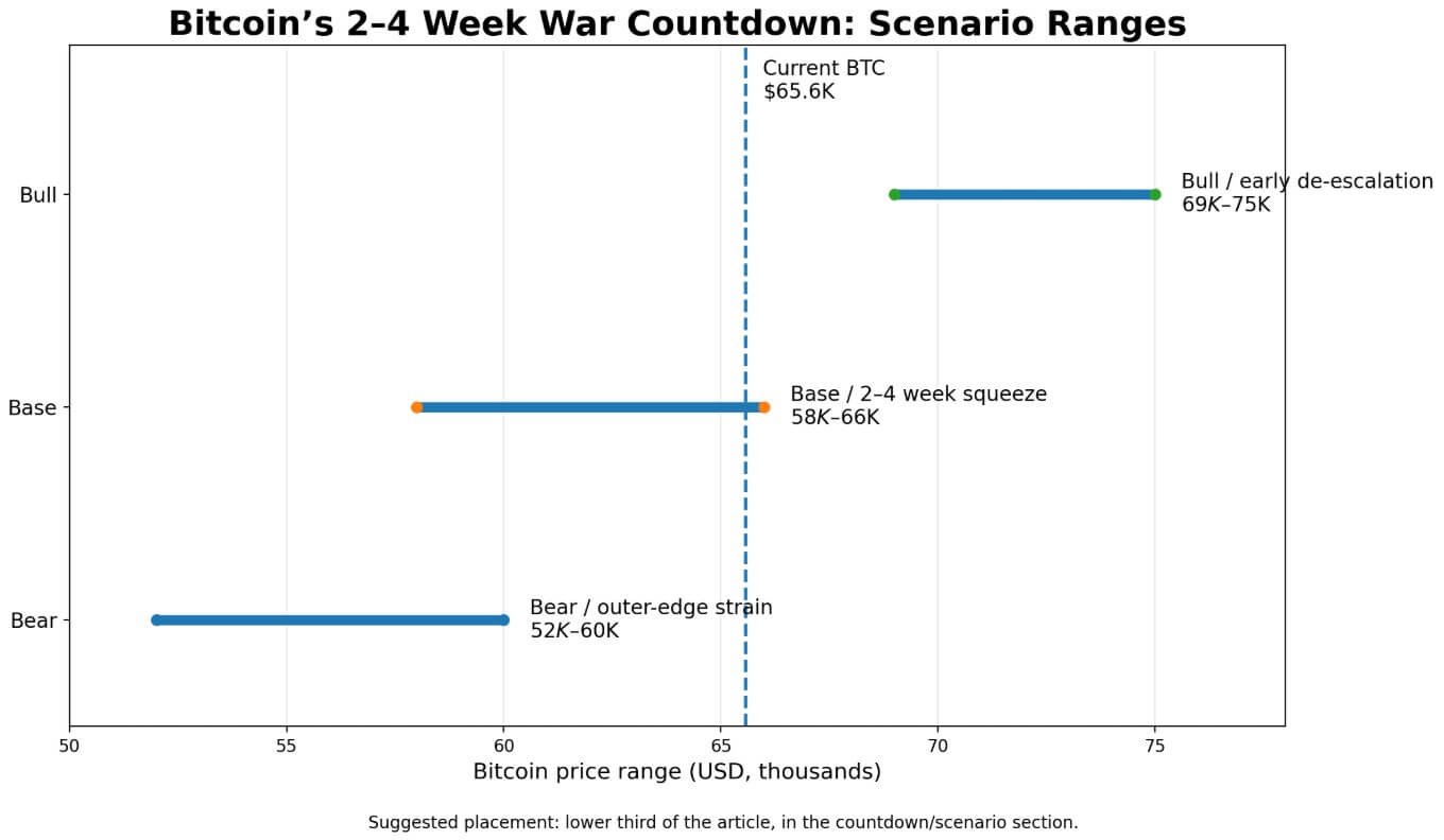 Bitcoin's war countdown