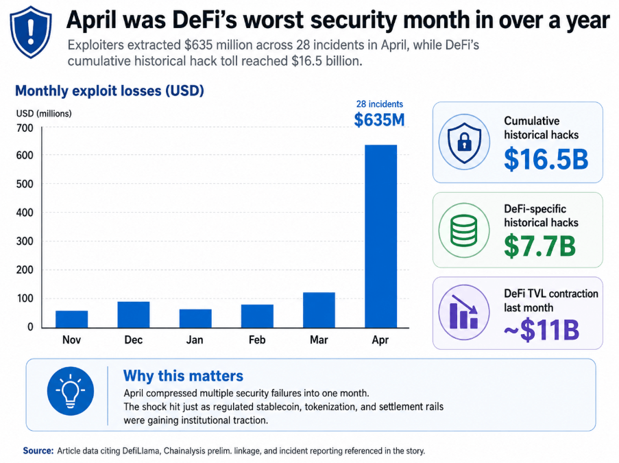 April was a tough month for DeFi