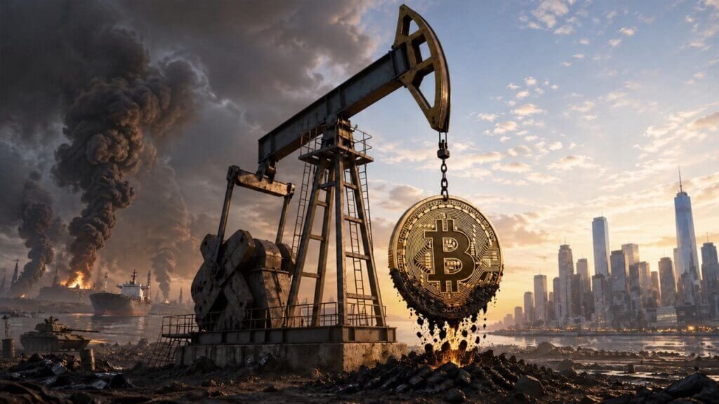 Bitcoin is surging when oil goes up but only when the US stock market is closed