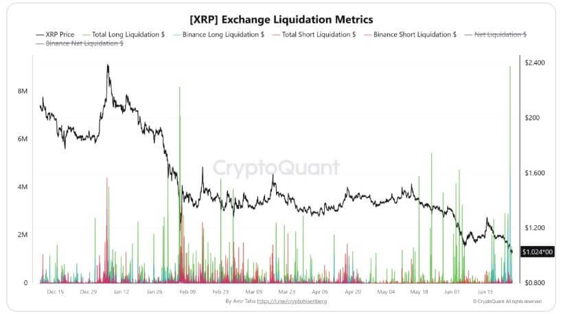 XRP Exchange Liquidation