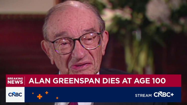 Alan Greenspan dies at age 100: A look back at one of the most influential Fed chairs