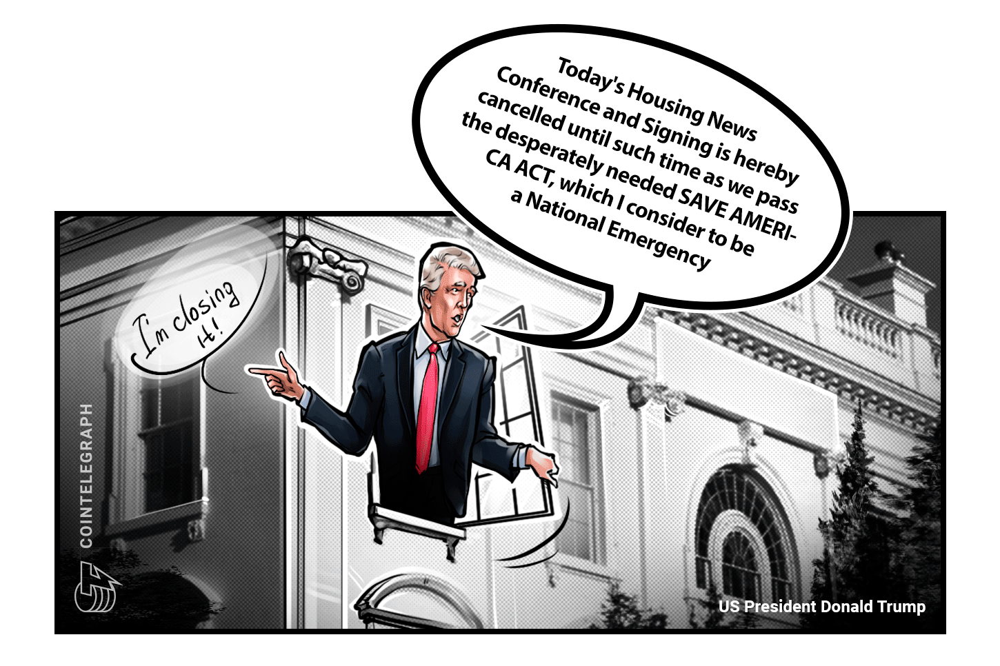 Trump on housing bill