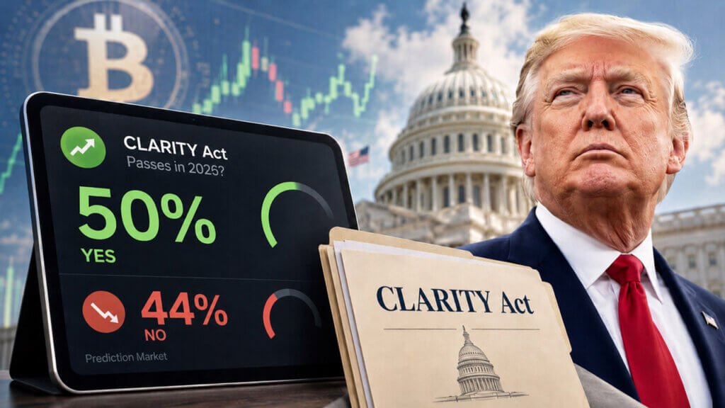 CLARITY Act chances of passage this year falls to 50% after Trump’s new demands