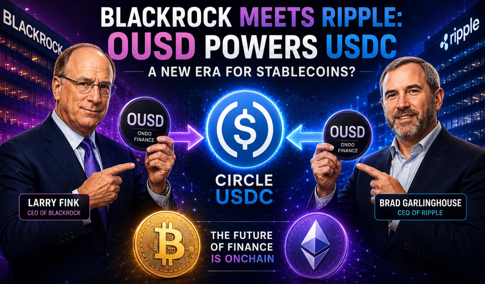 Bitcoin price just reclaimed $60,000 after a 21-month low of $58K, and the Ethereum price tagged $1,600 in the bounce as OUSD launches.